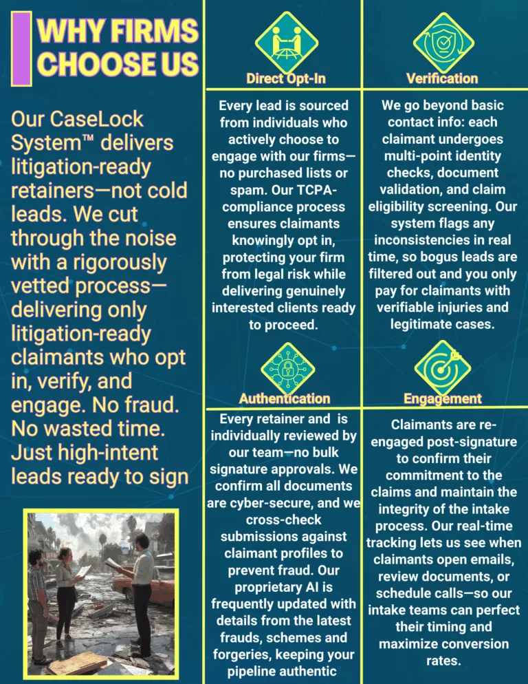Side-by-side: Generic leads vs. Slingshot’s verified retainers